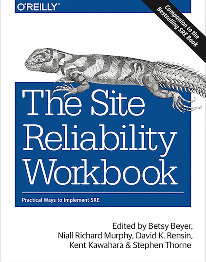 the site reliability workbook cover