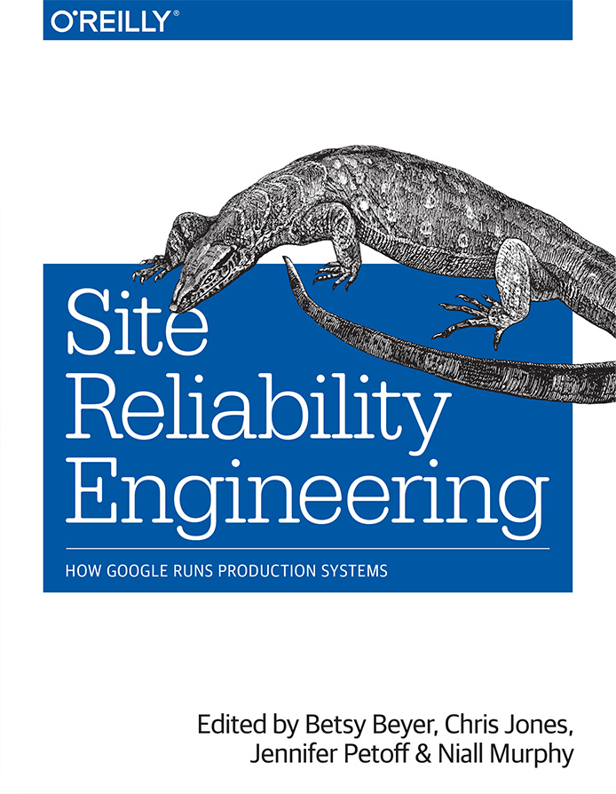site reliability engineering cover